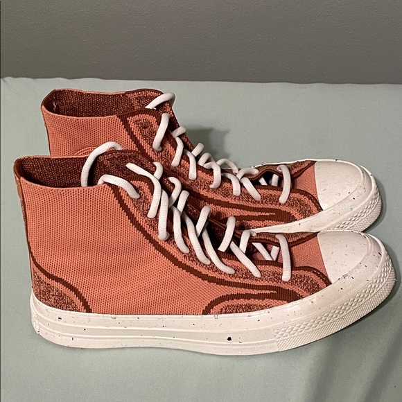 Converse Chuck 70 Renew Knit High-Top Sneakers Healing Clay Size 8.5 W /6.5 M - Picture 3 of 11